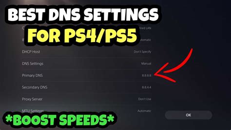 The Best DNS Servers for PS4 and PS5: A Settings .